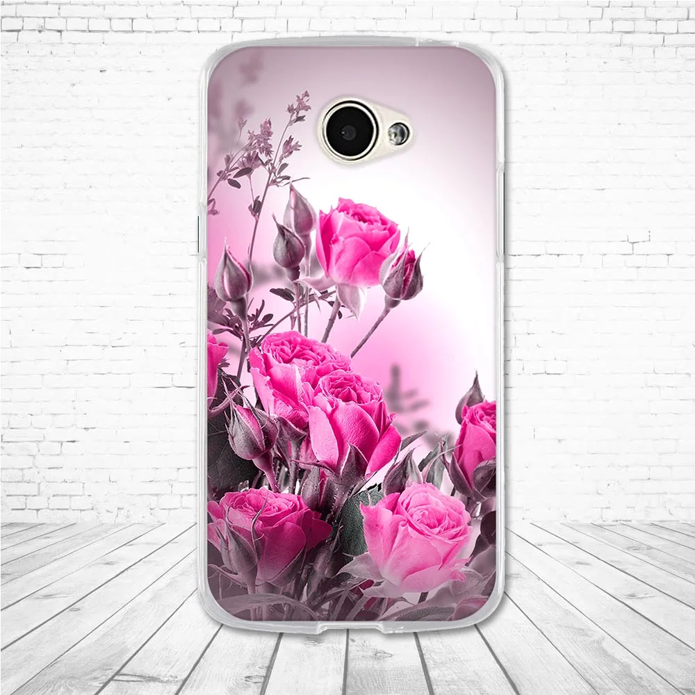 

Case for LG K5 X220 X220DS Soft TPU Silicone Cover For LG k 5 3D Relief Stereo Cute Floral Printing Phone Shells Fundas Cases