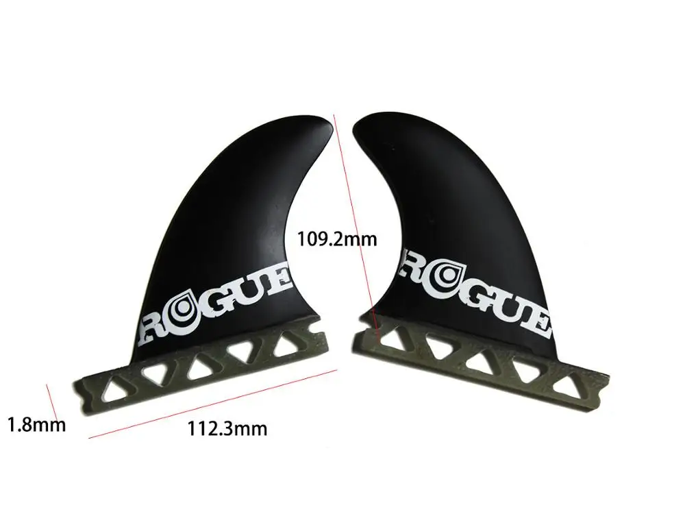 2 шт. плавники для серфинга из стекловолокна|Серфинг| |