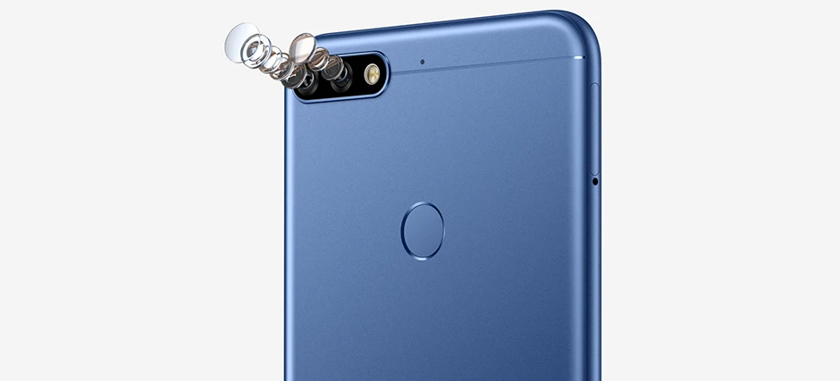 Huawe Honor 7C 3 ГБ 32 ГБ Face ID 5,99 дюймов Snapdragon 450 Восьмиядерный фронтальный 8.0MP двойная задняя камера 3000 мАч
