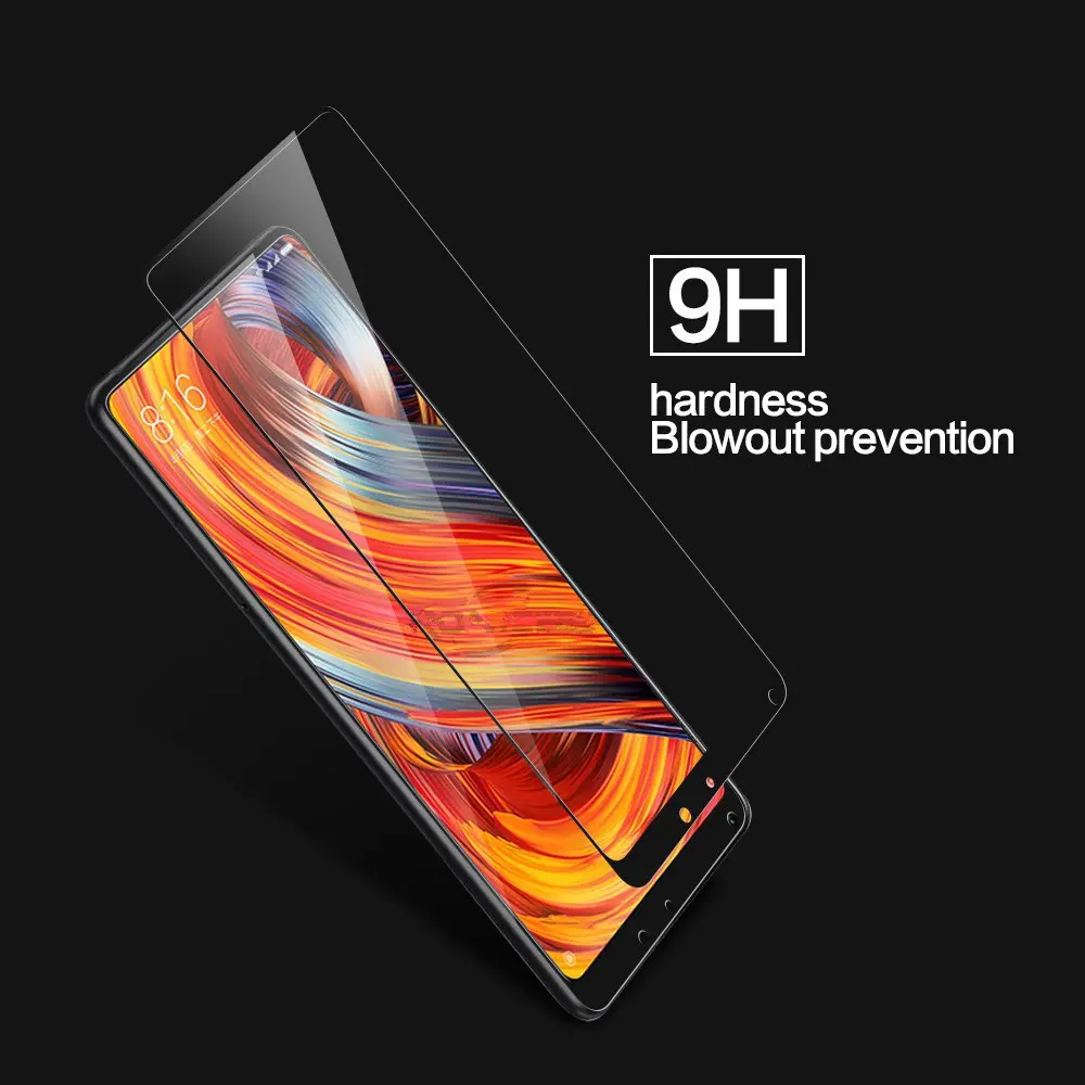 Защитное стекло Xiaomi Mi Mix 2 закаленное с полным покрытием для 2S Xiomi Mix2s | Мобильные
