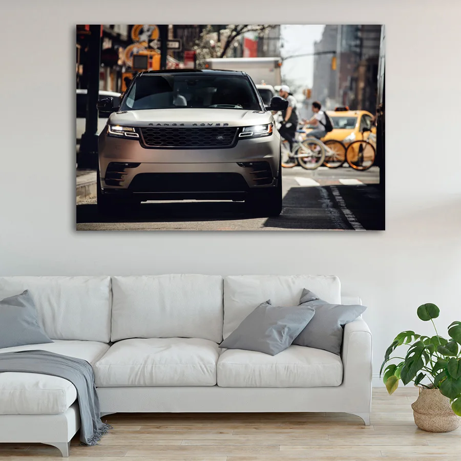 Range Rover велар (Land внедорожник автомобиль Wall Art Изображение Автомобиля Плакаты и