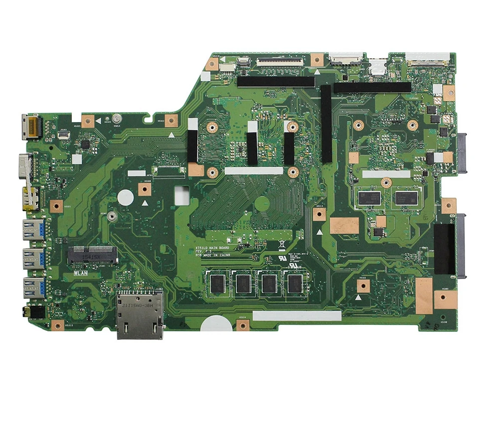 X751LD материнская плата i5-4210U GT820M для ASUS R752L R752LD R752LN X751LN Материнская плата ноутбука X751LD материнская плата X751LD материнская плата