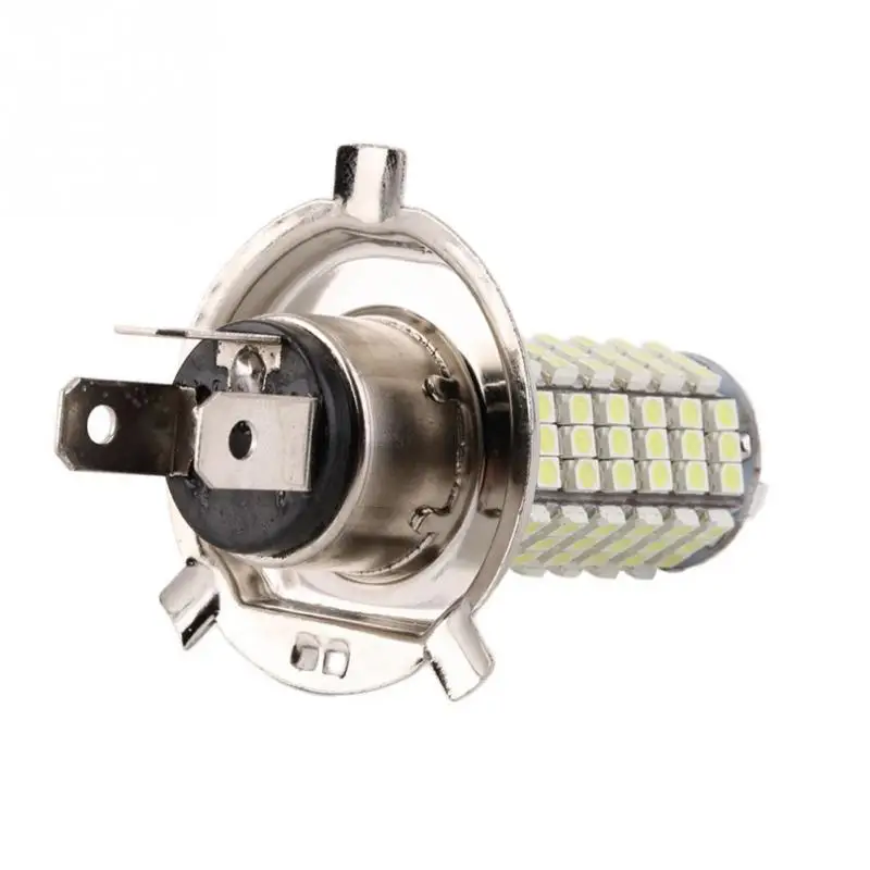 H4 Светодиодный светильник 1156/1157 120SMD белый DC12V супер яркий белый противотуманный светильник с высокой мощностью головной светильник источник света - Испускаемый цвет: H4