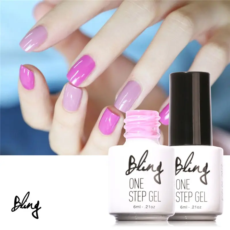 FOCALLURE Nails Art Soak off Гель лак для ногтей красный серебристый УФ светодиодный