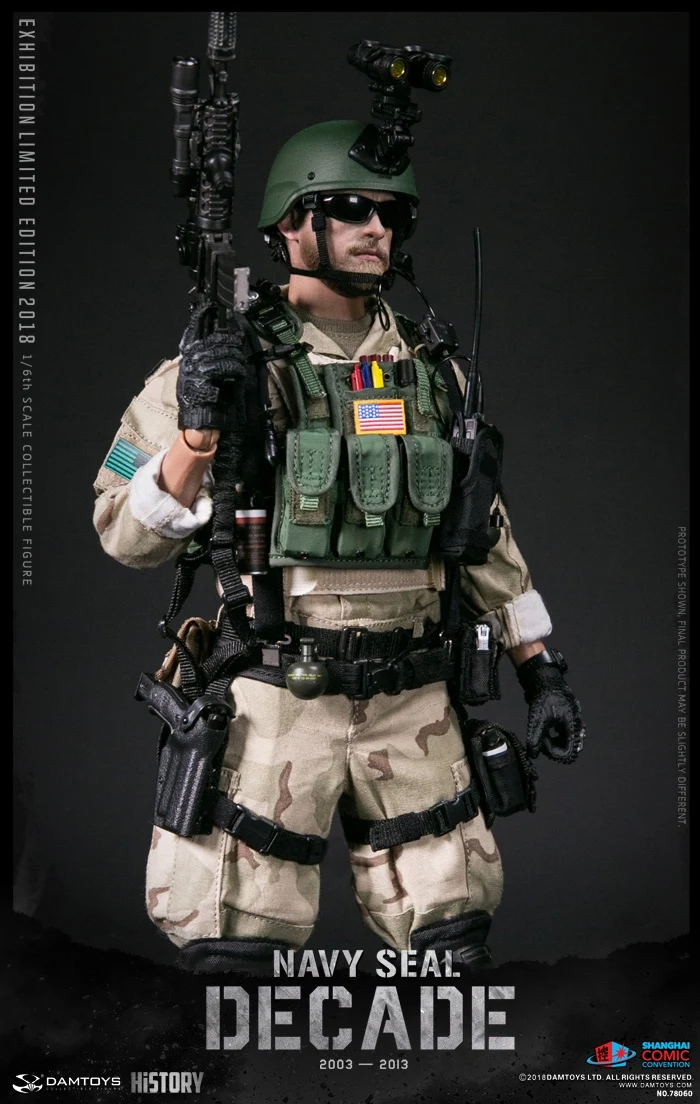 Плотина игрушки 78060 SHCC 2018 десять лет морской печати 2003 2013 1/6 фигурка|toys god|toy saucertoy |