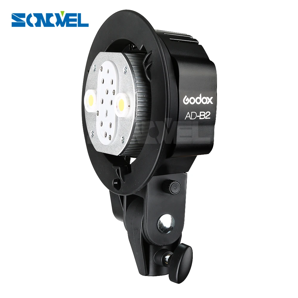 Новое поступление Godox AD power аксессуары для внешней вспышки AD-B2 для AD200 Dual power Flash Bowen Mount Adapter