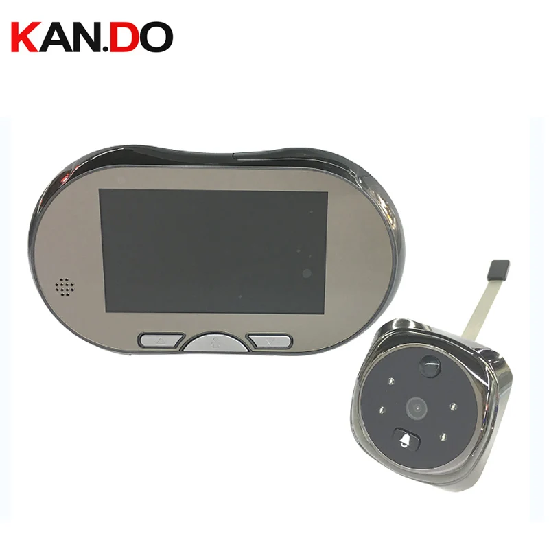 160 градусов объектив детектор движения видео дверной звонок 4 3 &quotЖК Видео Камера