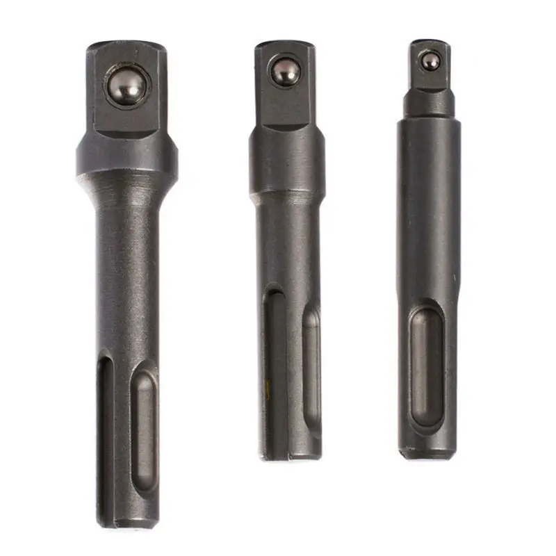 3 шт./компл. гнездо Драйвер адаптер сверла 1/2 ''3/8'' 1/4 ''для Sds Plus