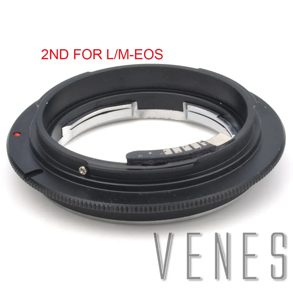 

Venes For L/M-EOS Macro 2nd Generation Upgrade Aperture AF Confirm Adapter Suit For Leica M Lens to Canon (D)SLR Camera