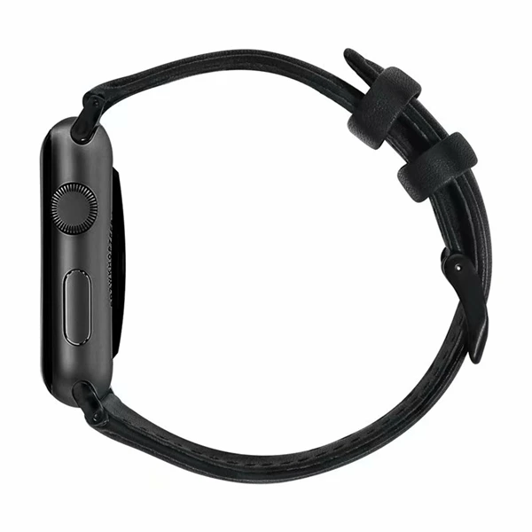 Сменный ремешок из натуральной кожи для iwatch 38 мм 42 мм Пряжка для Apple Watch ремешок 40 мм 44 мм Серия 1 2 3 4 5