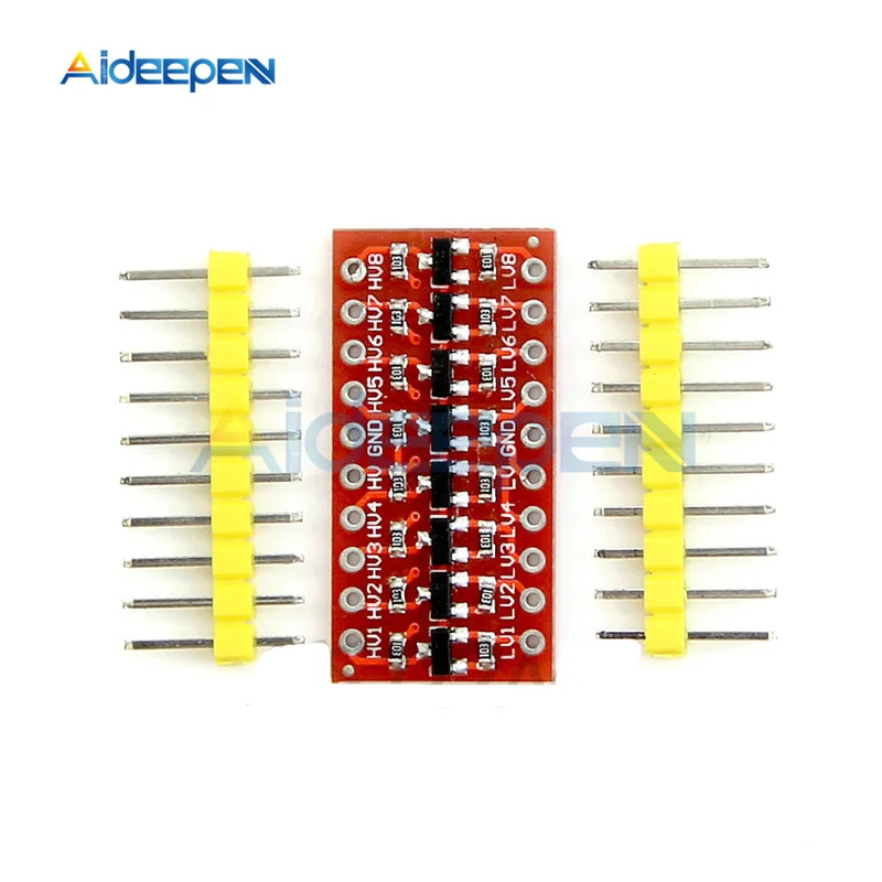 Двунаправленный преобразователь логического уровня IIC I2C 2/4/8 канала Модуль платы