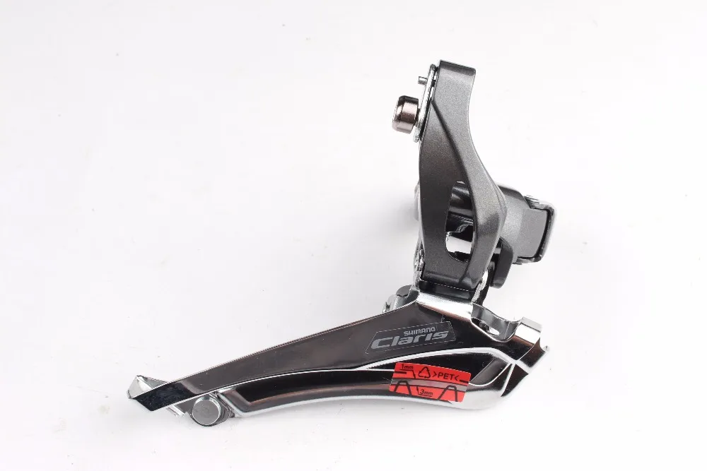 Shimano Claris R2000 передний переключатель шоссейный велосипед 2x8 speed Braze on/Clamp 31,8 мм Зажим 34,9 мм включает 31,8 адаптер