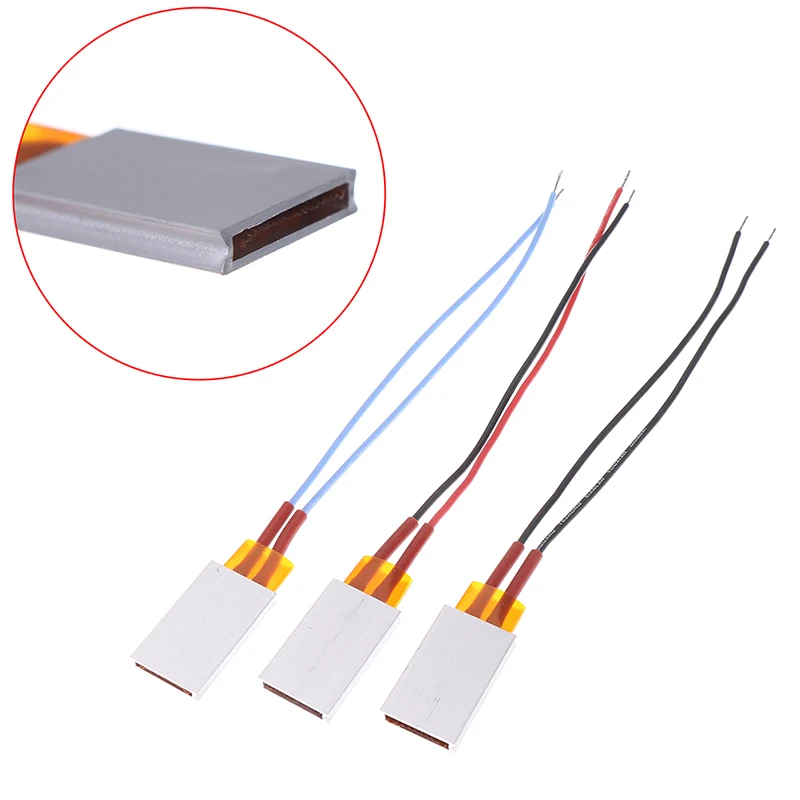 Алюминиевая пластина нагревателя с постоянной температурой 1 шт. 12 В 35*21 мм|Детали