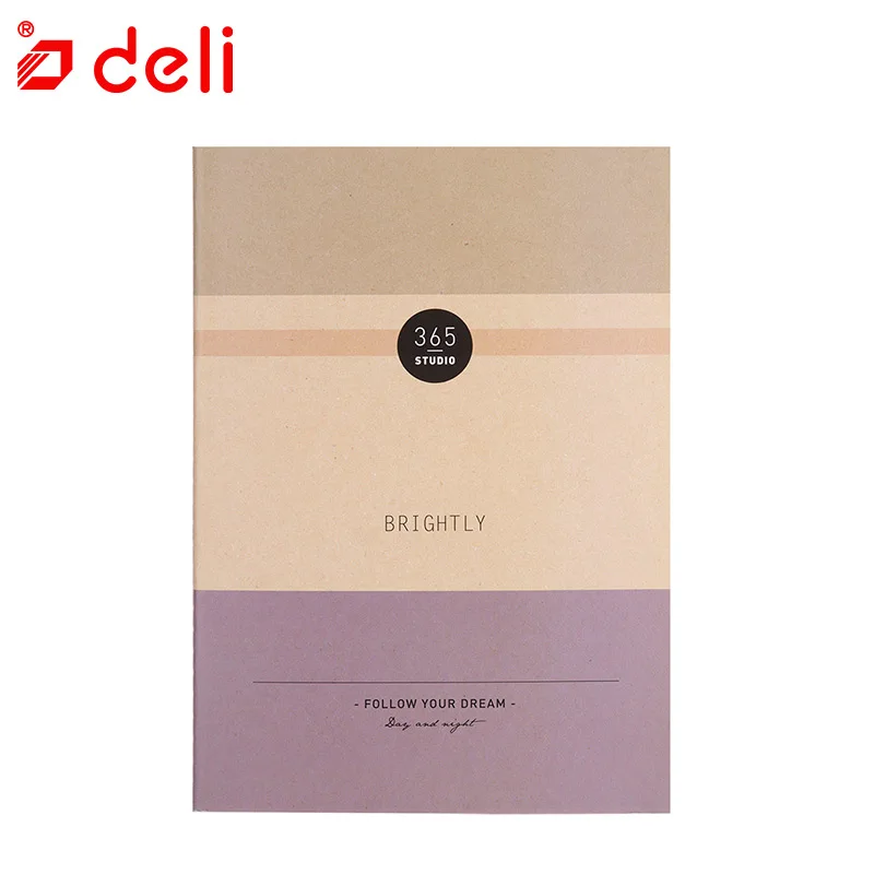 Deli 2 шт. 60 листов ежедневных заметок B5 бумажный журнал дневник для письма школы и