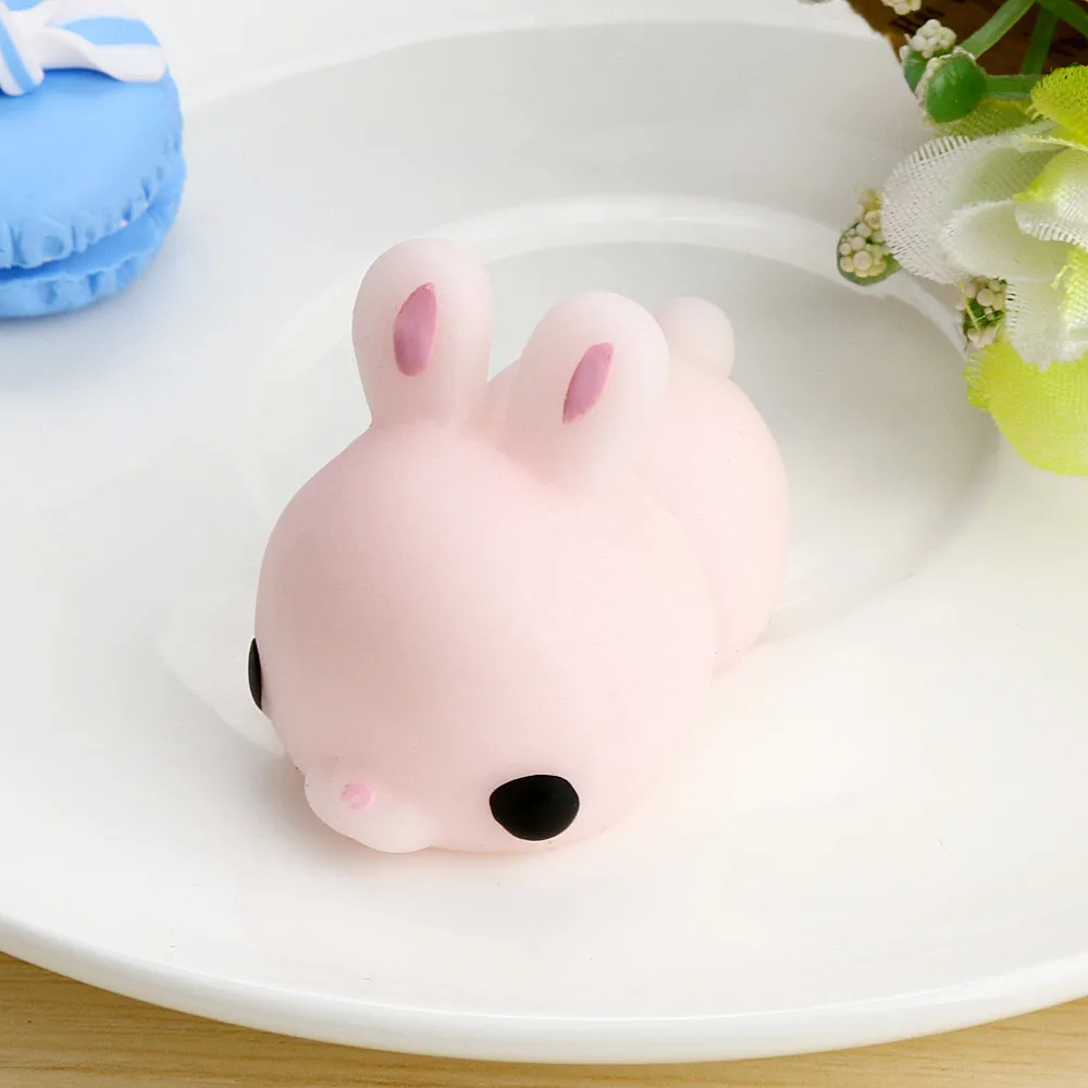 Дропшиппинг мини мягкие мягкими Kawaii Кот игрушка ручной сожмите щепотка телефон Cat/морской лев/свинья замедлить рост Пресс декора de20b - Цвет: Черный