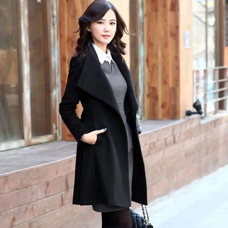 Женское дизайнерское осеннее пальто Nicesense зимнее abrigos mujer invierno манто женское