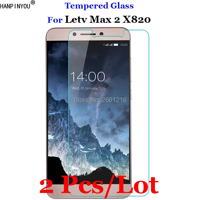 2 шт./лот для Letv LeEco Le Max2 закаленное стекло 9H 2.5D Премиум Защитная пленка экрана Max X820