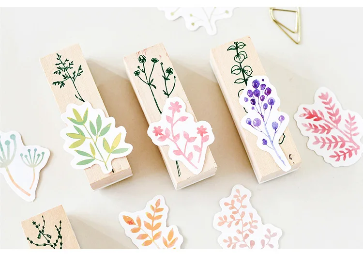 45 шт. набор цветочных наклеек декоративные наклейки BUJO DIY дневник планировщик