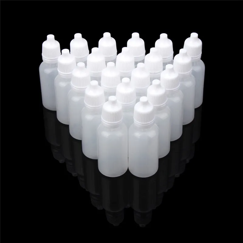 100 шт. пластиковые разноцветные капельницы для жидкости D @ 905 20 мл|empty plastic|plastic