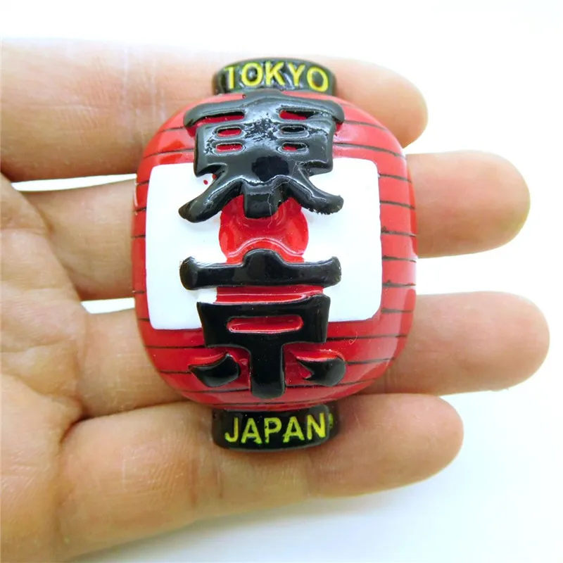 

Free shipping Japan Tourism Tokyo Lantern Figure toy Magnet car home office fridge decoration Tourist Souvenir party favor gifts