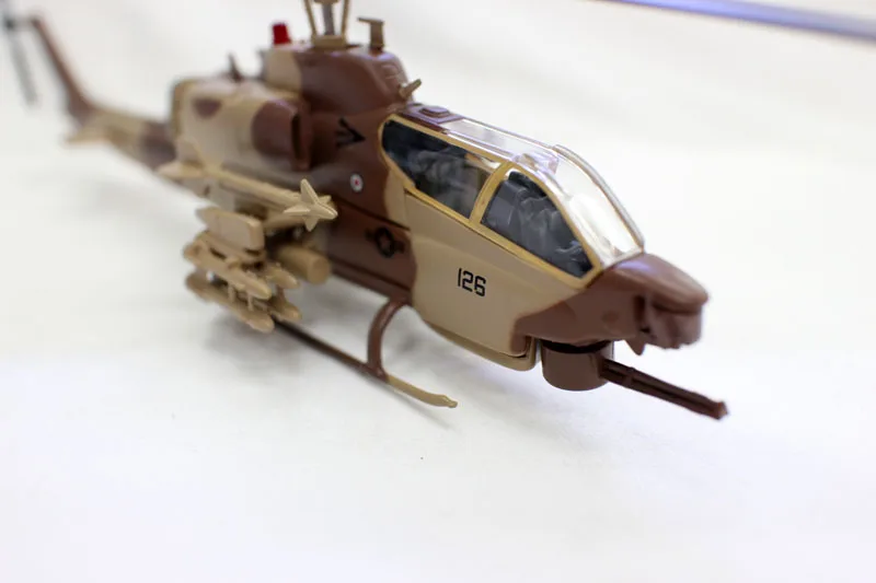 Редкие Специальное предложение 1: 72 морской корпус США супер Кобра AH 1w вертолет