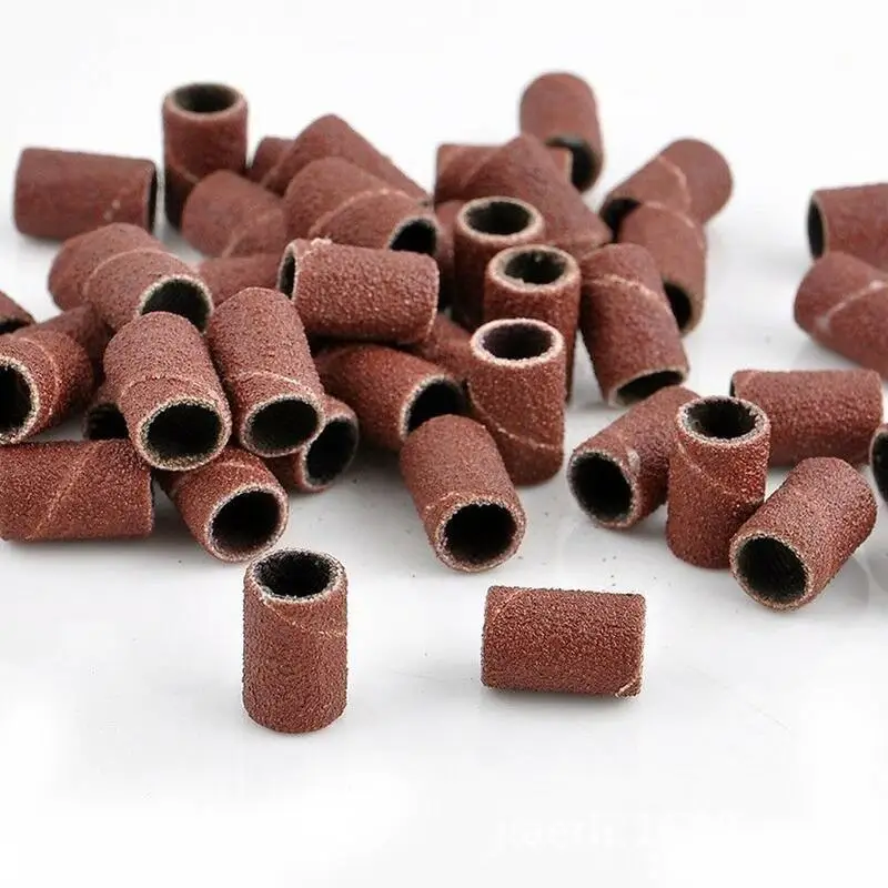 100 шт. шлифовальные ленты для ногтей электрического маникюрного аппарата сверла