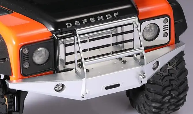 Металлический новый бампер для 1/10 RC Crawler Truck JK Wrangler JEEP hRAXXAS TRX4 bronco KING 4x4 Rover Land D110 |