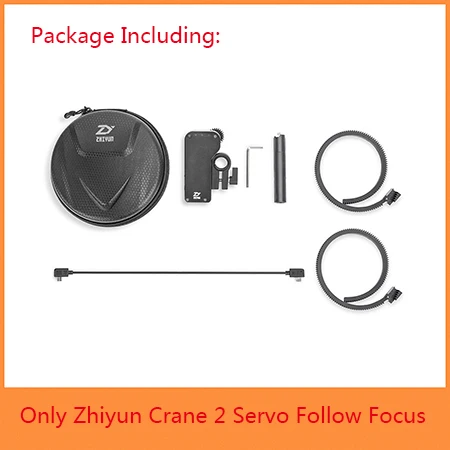 only Zhiyun CMF-01 Расположение ЕС) Zhiyun Crane 2 Servo фоллоу фокус w/Crane 2 2,4 GHz беспроводной Карданный контроллер для всех DSLR камер - Цвет: only Zhiyun CMF-01