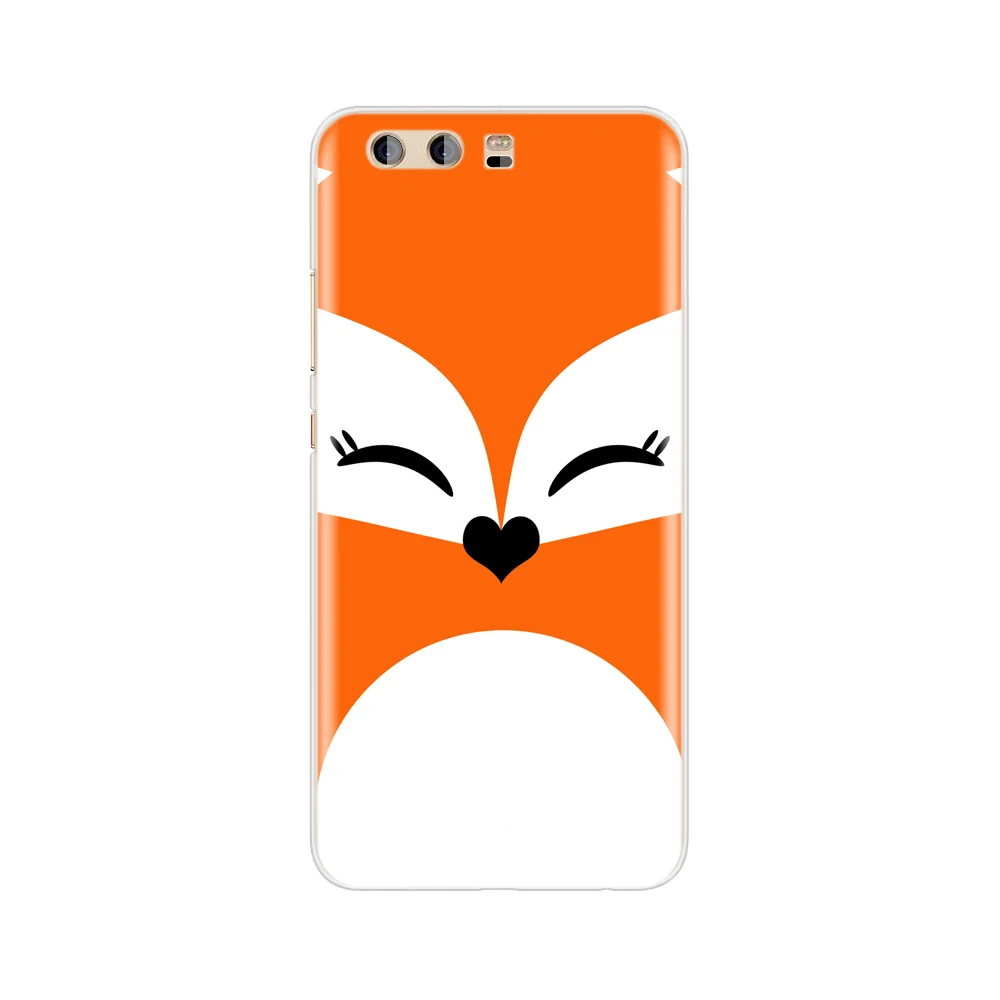 HAMEINUO sly fox чехол для телефона с милыми животными huawei Ascend P7 P8 P9 P10 lite plus G8 G7 honor 5C 2017 mate