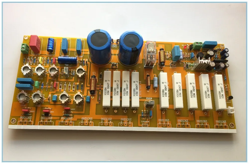 Имитация швейцарской FM711 250 Вт* 2 класса AB Усилитель мощности платы Hi-Fi
