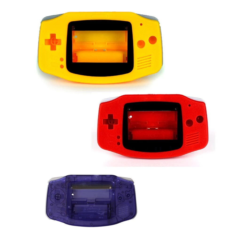 10 шт. Лидер продаж для Nintendo Gameboy Advance Shell Чехол защитный экран GBA полный комплект