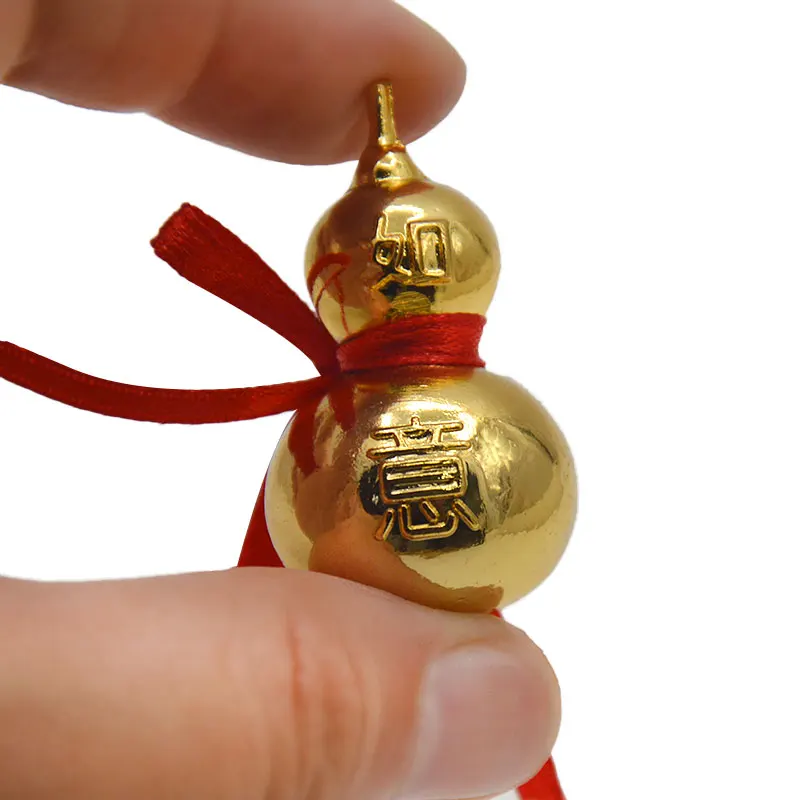Fengshui китайская искусственная Тыква из медного сплава винтажные металлические