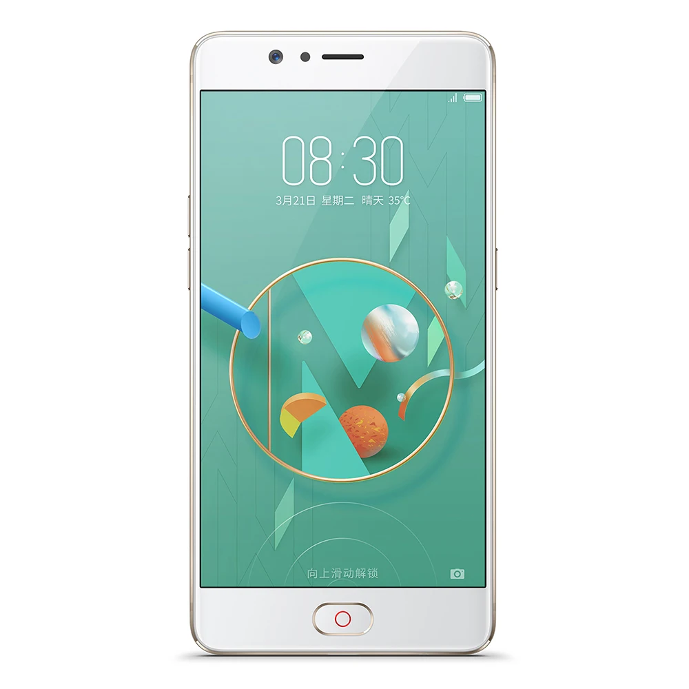 Оригинальный ZTE Нубия M2 4 г LTE Snapdragon 625 сотовый телефон 5.5 &quot1080 P Оперативная память 64 ГБ встроенная 16.0MP двойной