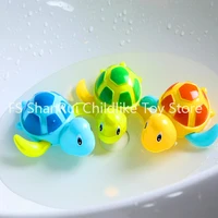 color swimming turtles bath toys for baby made by environmentally friendly abs