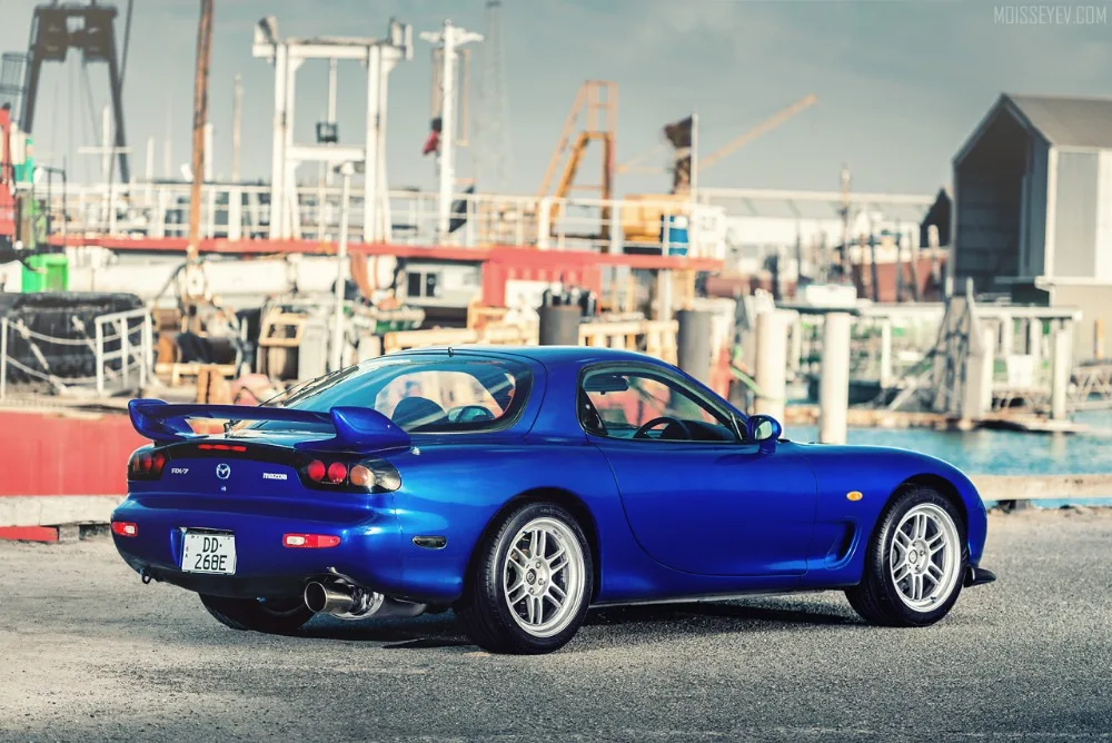 FRP Комплект кузова автомобиля для 1992 1997 RX7 FD3S OEM стиль задний люк багажник
