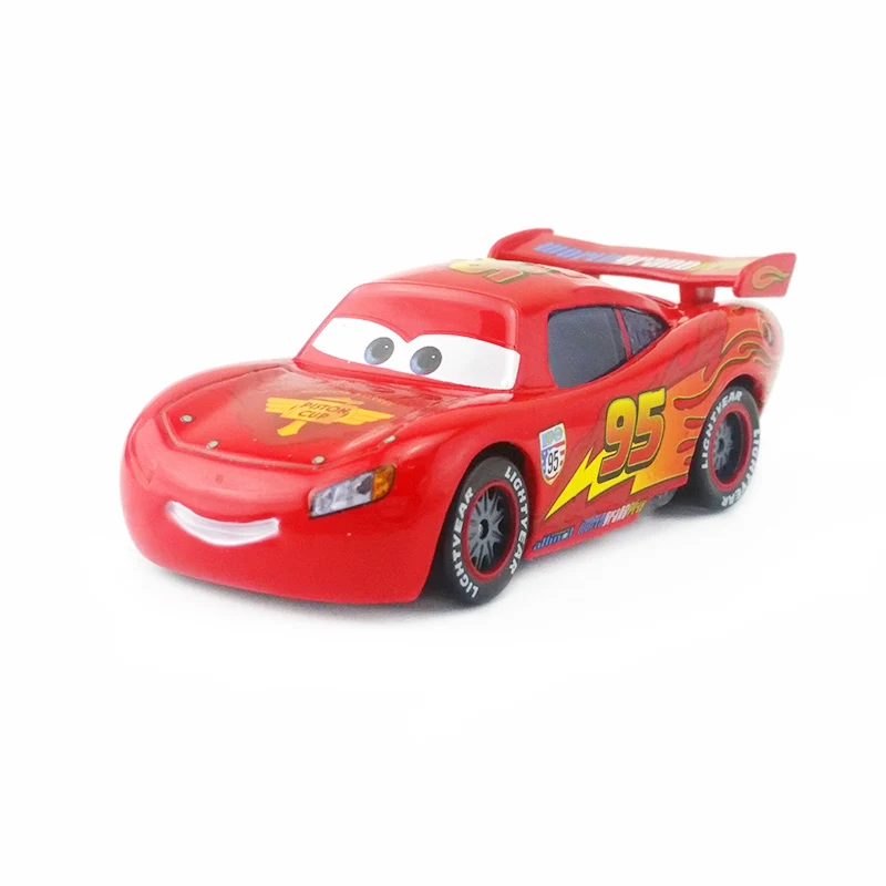 Дисней Pixar тачки 3 Молния Маккуин Мэтр Джексон шторм Круз шериф Лиззи 1:55 литая под давлением металлическая модель игрушка автомобиль подарок для детей - Цвет: Lightning McQueen 2