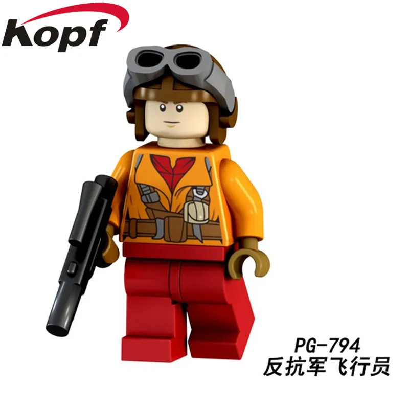 PG794 Without Box PG8116 Одиночная строительные блоки Rebel Tie A-Wing Imperial фигурки кирпичи куклы для детей Подарочные игрушки - Цвет: PG794 Without Box