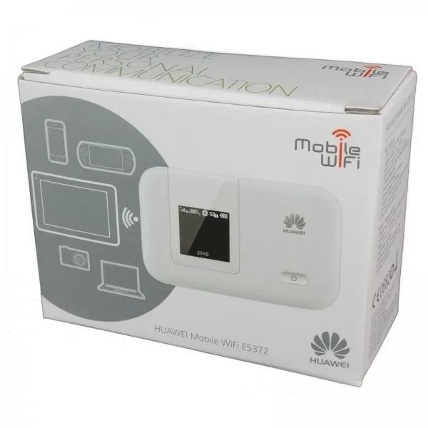 Карманная wi fi точка доступа HUAWEI E5372 4G 150 мбит/с LTE пк бесплатная антенна с