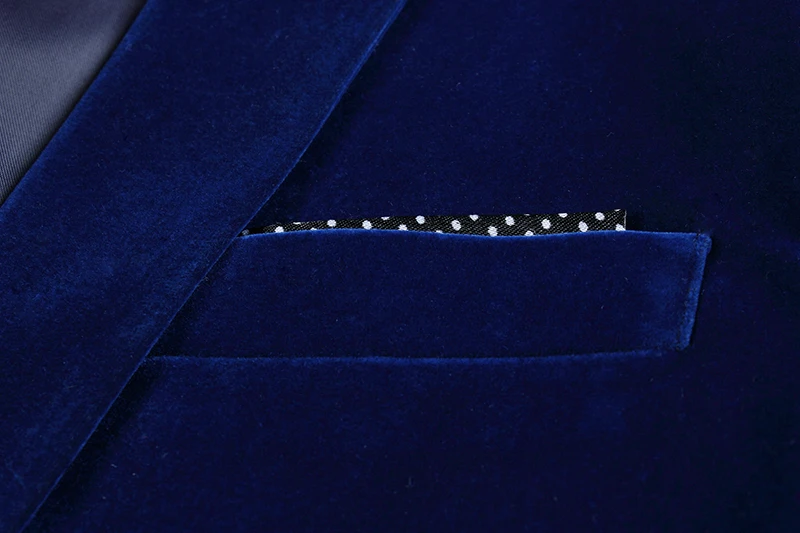 Мужской приталенный Блейзер бархатный пиджак весна осень 2018 красный черный