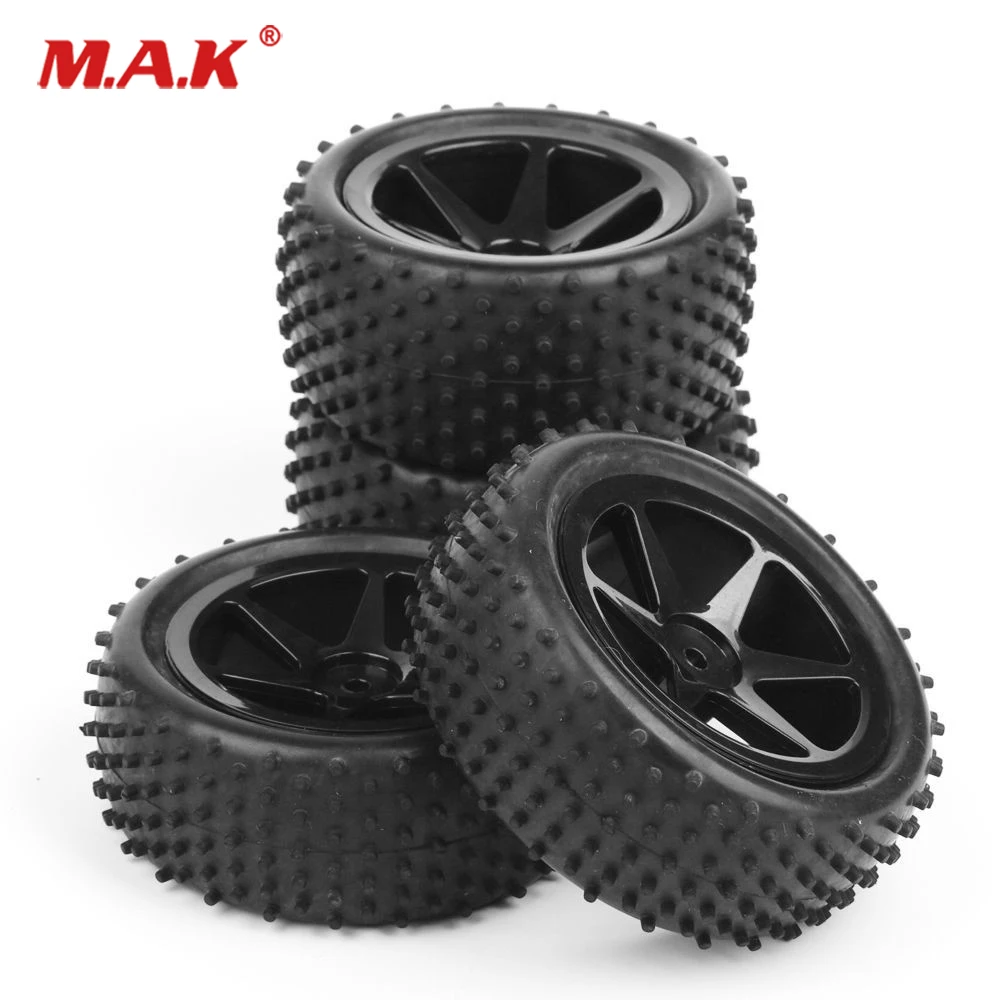 4 шт./компл. шины передние и задние обод колеса с шиной подходит 1:10 HSP RC Внедорожник