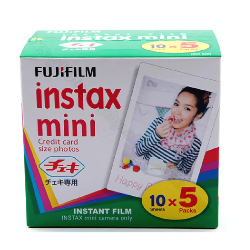 Fuji Fujifilm Instax Mini 9 пленка 50 листов фотобумага с белыми краями для 8 7s 90 25 55 Share Liplay SP-2 SP1
