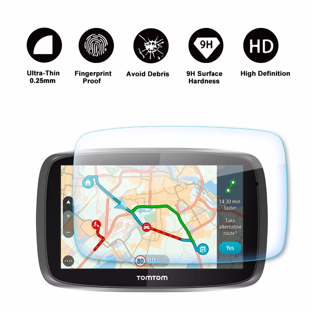 Защитный экран RUIYA для TomTom Go 600 610 6000 6100 6 дюймов сенсорный с gps навигацией