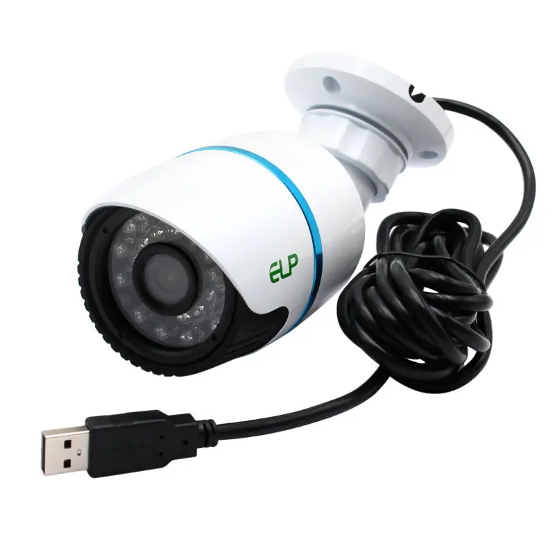MJPEG YUY2 камера ночного видения usb 640x480 VGA OV7725 UVC цилиндрическая cctv Видеокамера с объективом 3,6/6 мм опционально