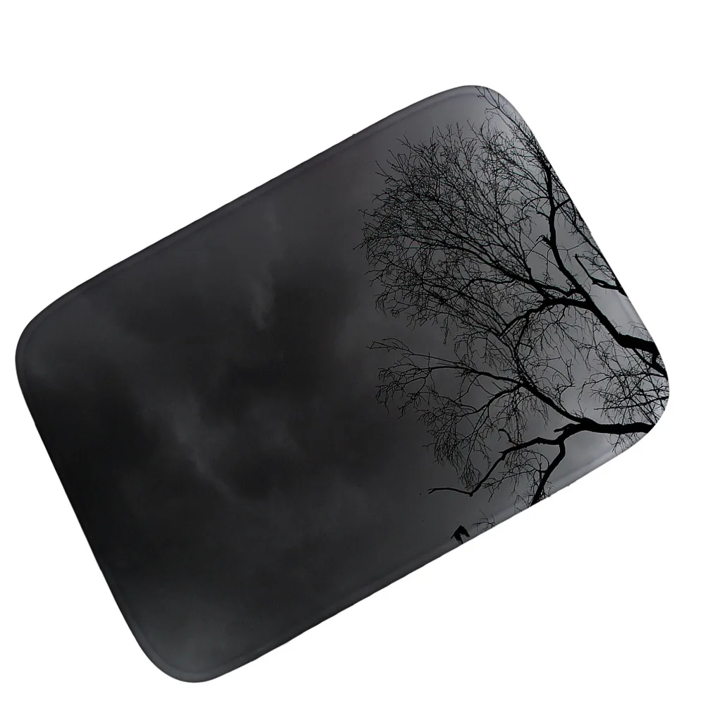 Zeegle Хэллоуин кровавый напольный коврик из микрофибры современный Дверь прихожей