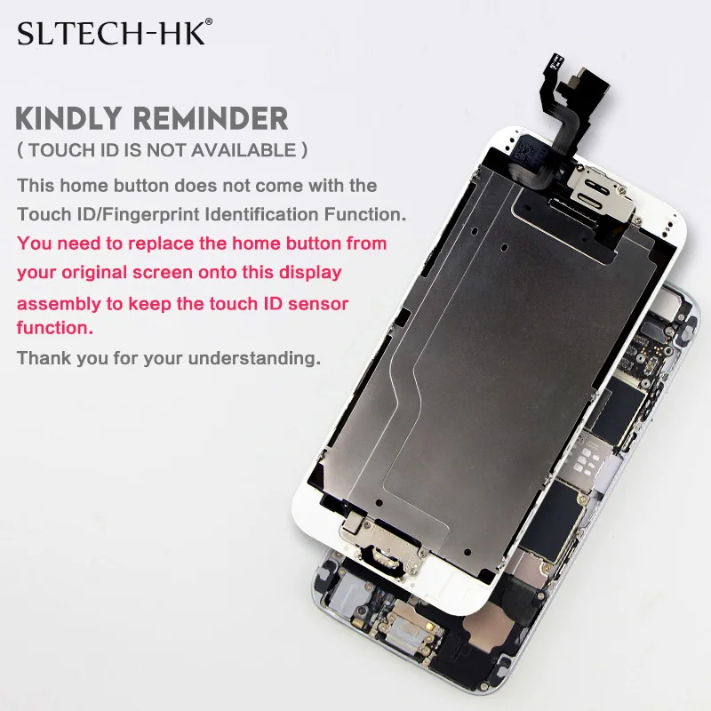 AAA + для iPhone 6 6S PLUS LCD полная сборка с камерой Кнопка Домой сенсорный экран 5S Замена