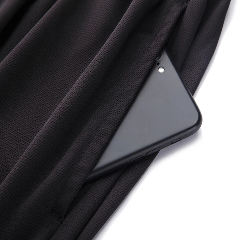 Шорты мужские для бега компрессионные быстросохнущие сетчатые спортивные с