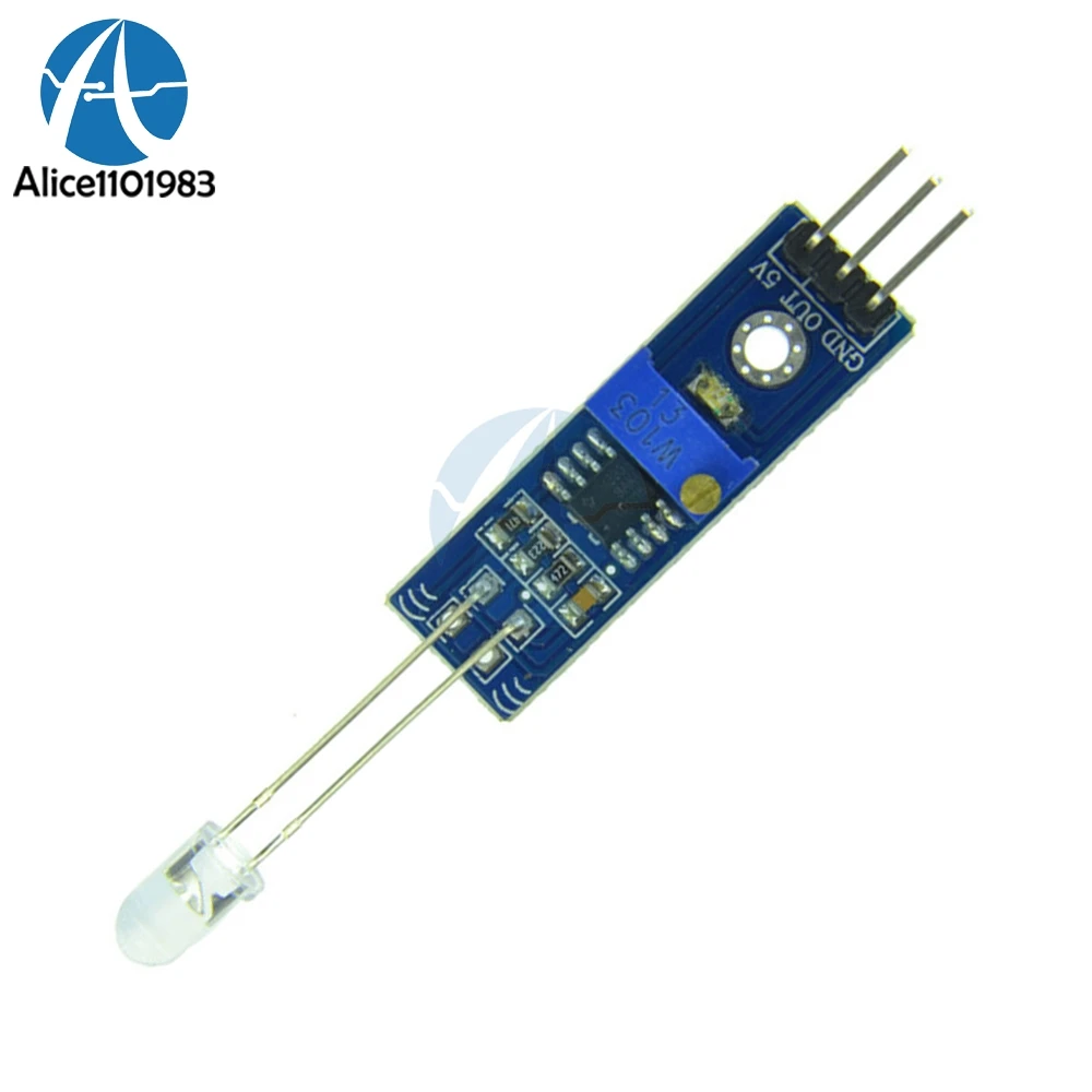3 5V вход LM393 светильник Модуль датчика для Arduino DO/AO выход Dupont кабели|Датчики| |