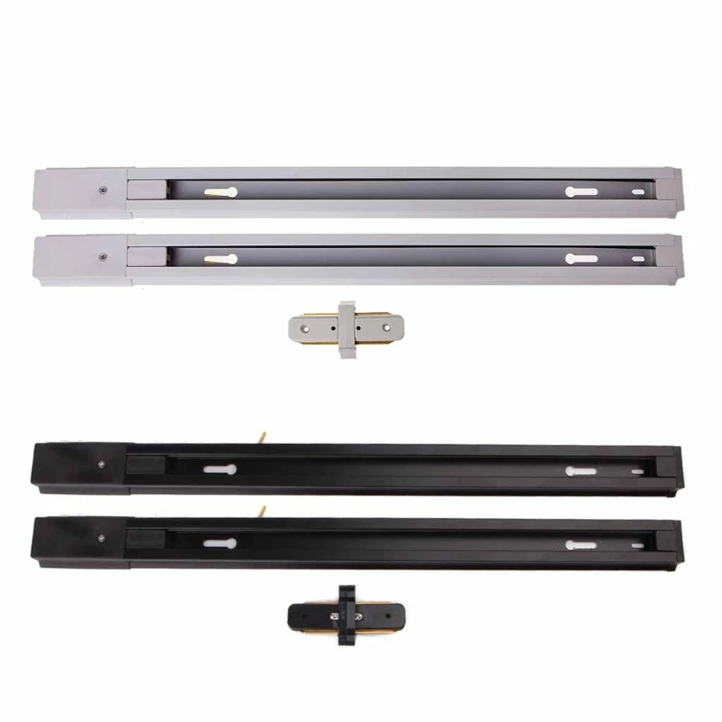 2шт алюминиевый светодиодный Трековый светильник с разъемом универсальный из