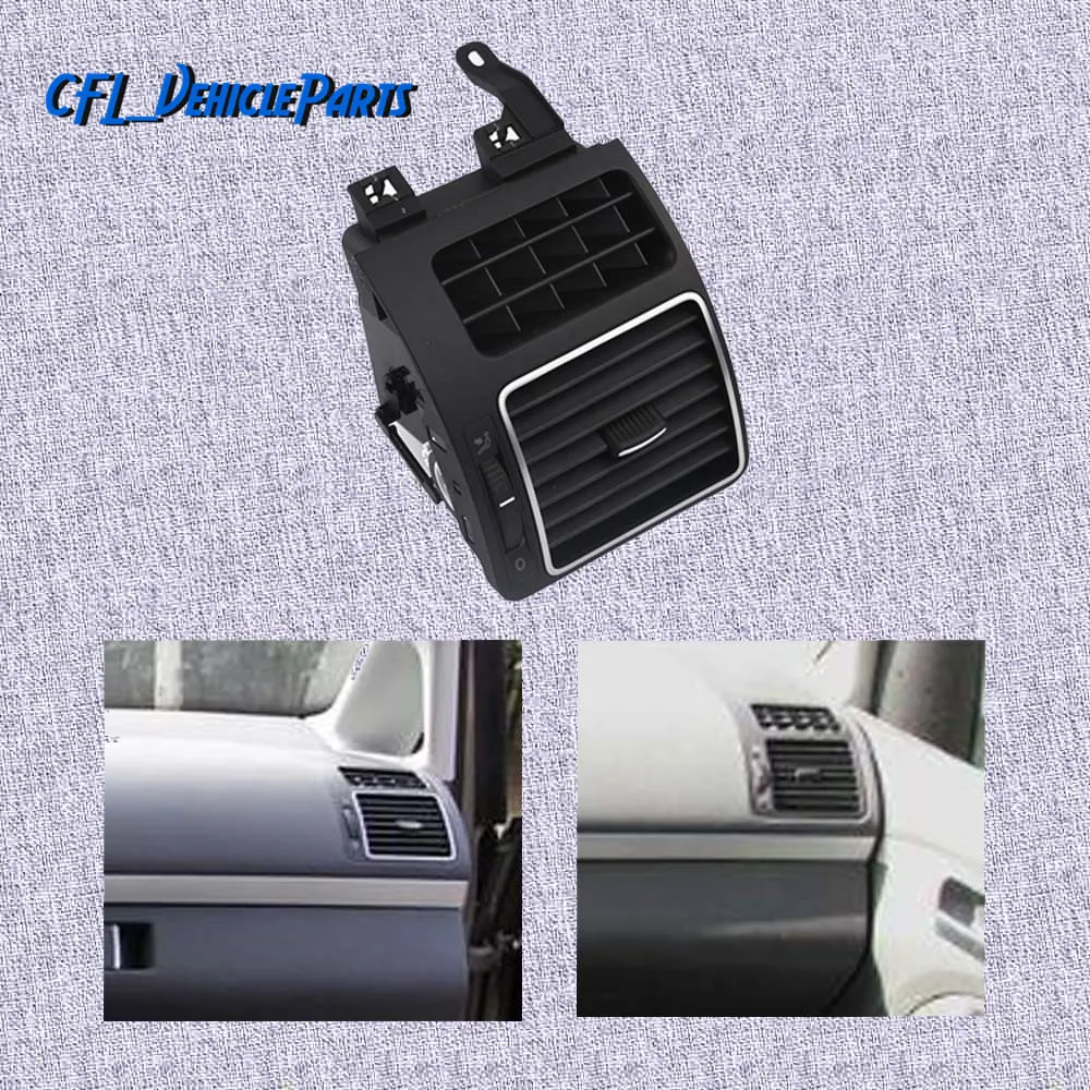 Приборная панель передняя правая хром AC вентиляционное отверстие выход 1T0819704A