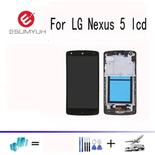 Для LG Nexus 5 Screen D820 D821 ЖК дисплей сенсорный экран дигитайзер с